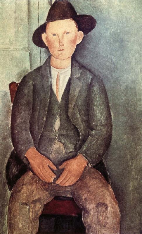 Amedeo Modigliani The Little Peasant France oil painting art